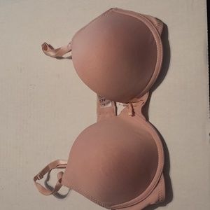 New Women’s Just Be Padded Underwired Bra Light Peach Size 34C